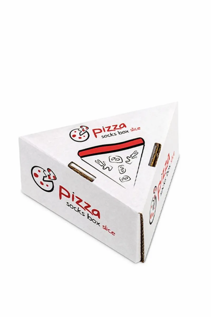 Clearance ZOOKSY/RAINBOW SOCKS Skarpetki Rainbow Socks 1 Para Pizza Capricciosa Wielokolorowy