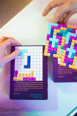 Best ZOOKSY/RAINBOW SOCKS Skarpetki Rainbow Socks Dla Fana Gier Na Konsoli 2 Pary Fioletowy