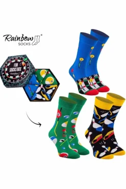 Skarpetki|Skarpetki>ZOOKSY/RAINBOW SOCKS Skarpetki Rainbow Socks Dla Fana Rozrywki 3 Pary Wielokolorowy