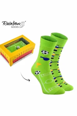 Discount Skarpetki Rainbow Socks Dla Fana Piłki Nożnej 1 Para Skarpetki|Skarpetki