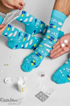 New Skarpetki Rainbow Socks Dla Lekarzy I Medyków 3 Pary Skarpetki|Skarpetki
