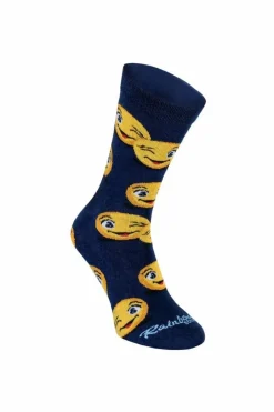 Discount ZOOKSY/RAINBOW SOCKS Skarpetki Rainbow Socks Emotikony Ważniak Śmieszek Zakochaniec 3 Pary Wielokolorowy