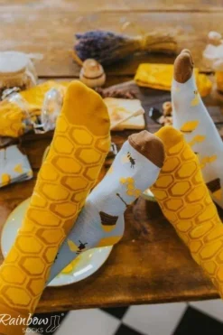 Best Skarpetki Rainbow Socks Miód W Słoiku 2 Pary Skarpetki|Skarpetki