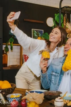 Best Skarpetki Rainbow Socks Miód W Słoiku 2 Pary Skarpetki|Skarpetki