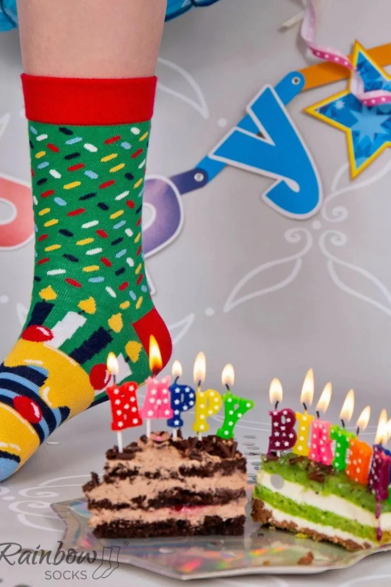 Skarpetki|Skarpetki>ZOOKSY/RAINBOW SOCKS Skarpetki Rainbow Socks Na Urodziny 3 Pary