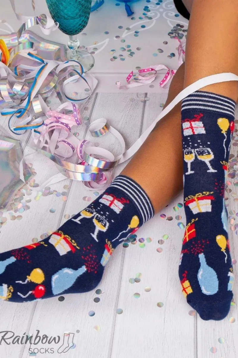 Skarpetki|Skarpetki>ZOOKSY/RAINBOW SOCKS Skarpetki Rainbow Socks Na Urodziny 3 Pary