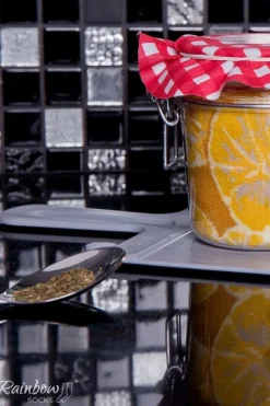 Sale ZOOKSY/RAINBOW SOCKS Skarpetki Rainbow Socks Owoce W Słoiku Cytryny Marchewka Groszek 2 Pary