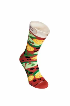 Best Skarpetki Rainbow Socks Pizza 4 Pary Pepperoni Wegetariańska Capricciosa Skarpetki|Skarpetki