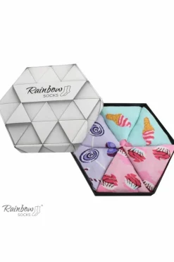 Skarpetki|Skarpetki>ZOOKSY/RAINBOW SOCKS Skarpetki Rainbow Socks Słodycze W Pudełku 3 Pary