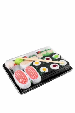 New ZOOKSY/RAINBOW SOCKS Skarpetki Rainbow Socks Sushi Socks Box 5 Pairs: Butterfish Salmon Maki