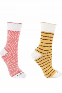 Skarpetki|Skarpetki>ZOOKSY/RAINBOW SOCKS Skarpetki Rainbow Socks Sushi 2 Pary Łosoś Tamago