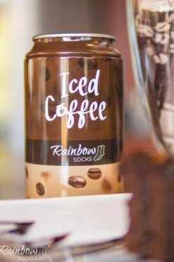 Discount ZOOKSY/RAINBOW SOCKS Skarpetki Rainbow Socks W Puszce Mrożona Kawa 1 Para