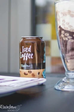 Discount ZOOKSY/RAINBOW SOCKS Skarpetki Rainbow Socks W Puszce Mrożona Kawa 1 Para