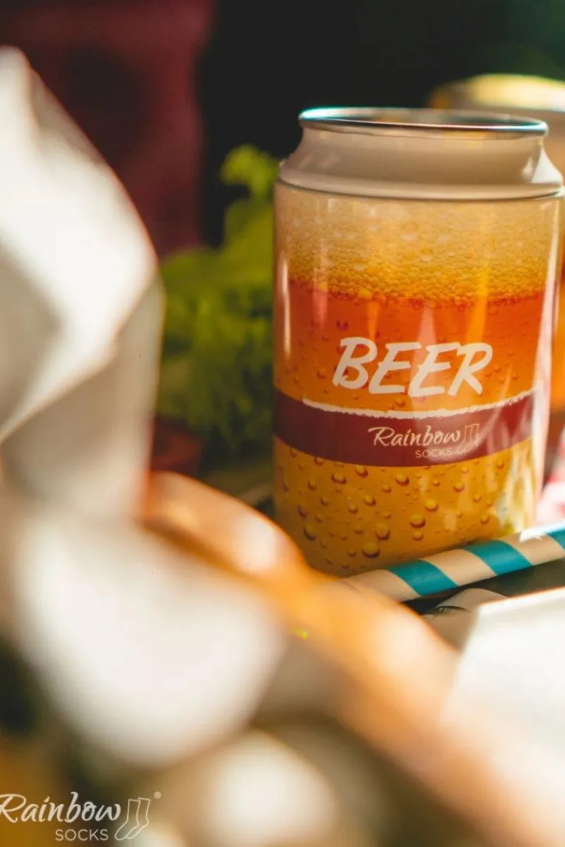 Skarpetki Rainbow Socks W Puszce Piwo 1 Para Skarpetki|Skarpetki