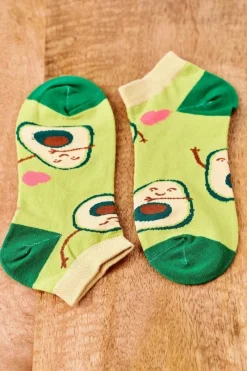 Outlet Boto Skarpetki Stopki Nie Do Pary Z Awokado Zielone