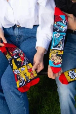 Hot ZOOKSY/RAINBOW SOCKS Skarpety COMICS 2 Pary Rainbow Socks