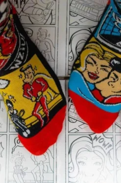 Hot ZOOKSY/RAINBOW SOCKS Skarpety COMICS 2 Pary Rainbow Socks