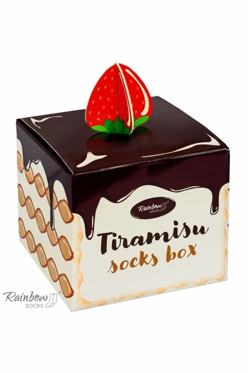 Best ZOOKSY/RAINBOW SOCKS Skarpety Deser TIRAMISU 1 Para Rainbow Socks