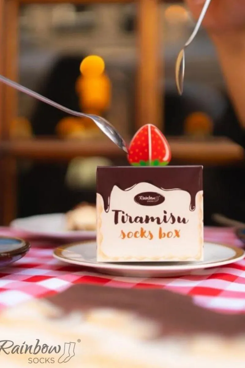 Best ZOOKSY/RAINBOW SOCKS Skarpety Deser TIRAMISU 1 Para Rainbow Socks