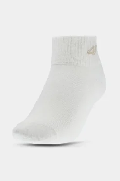 Skarpety Casual Dziewczęce 3-PACK JWAW23USOCF228-91S Multikolor Odzież 4F|Skarpetki