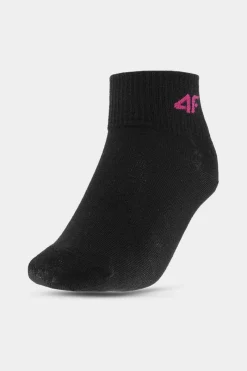 Clearance 4F Skarpety Casual Dziewczęce 3-PACK JWAW23USOCF228-90S Multikolor