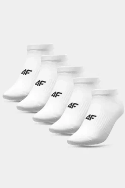 Clearance Skarpety Damskie 5-PACK WAW23USOCF214-10S Białe Skarpetki|Skarpetki