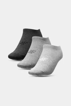 Skarpety Damskie 3-PACK AW23USOCF197-92M Szare Skarpetki|Skarpetki