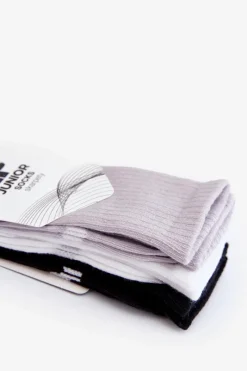 Odzież 4F|Skarpetki></noscript>4F Skarpety Dziewczęce Casual 3-PACK JWAW23USOCF229-90S Multikolor