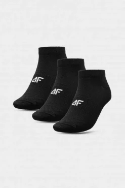 Clearance 4F Skarpety Męskie Casual 3-PACK AW23USOCM203-20S Czarne