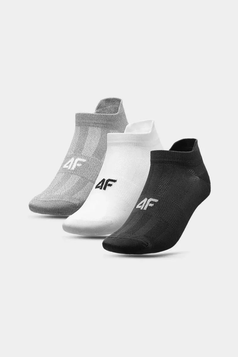 Hot 4F Skarpety Męskie Treningowe 3-PACK AW23USOCM201-201-90S Multikolor