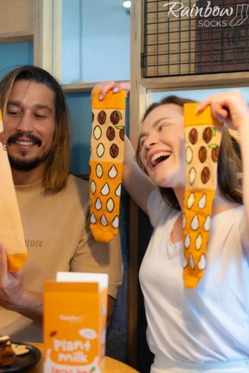 Online Skarpety PLANT MILK Rainbow Socks Skarpetki|Skarpetki