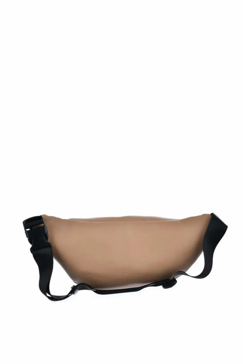 Discount Skórzana Nerka Big Star JJ574081 Beżowa Nerki