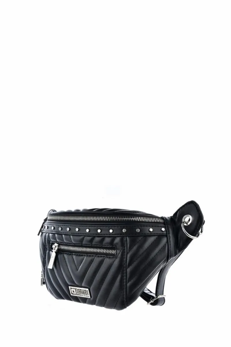 Nerki>Big Star Shoes Skórzana Nerka Z Ćwiekami Big Star KK574063 Czarna