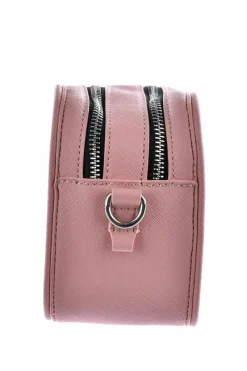 New Skórzana Torebka Listonoszka Big Star LL574113 Różowa Torebki Klasyczne|Listonoszki