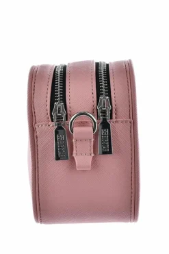 New Skórzana Torebka Listonoszka Big Star LL574113 Różowa Torebki Klasyczne|Listonoszki