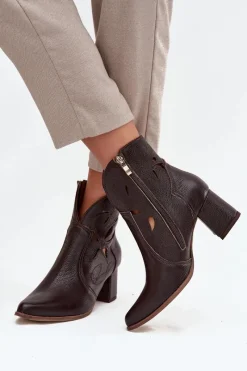 Botki Skórzane|Botki Na Słupku><noscript><img width=