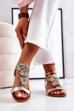 Sandały Ażurowe|Sandały Płaskie><noscript><img width=