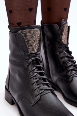 Botki Sznurowane|Botki Płaskie><noscript><img width=