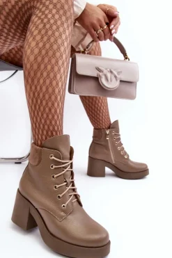 Botki Skórzane|Botki Sznurowane><noscript><img width=