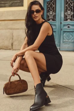 Botki Ocieplane|Czarne Botki><noscript><img width=