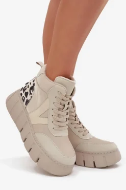 Botki Ocieplane|Botki Skórzane></noscript>Buty damskie Vinceza Skórzane Botki Damskie Na Platformie Ocieplane Vinceza 66838 Beżowe Beżowy