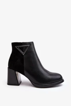 Botki Na Słupku|Czarne Botki><noscript><img width=