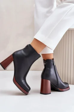 Botki Na Słupku|Czarne Botki><noscript><img width=