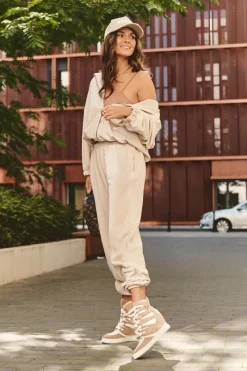 Botki Na Koturnie|Brązowe I Beżowe Botki><noscript><img width=