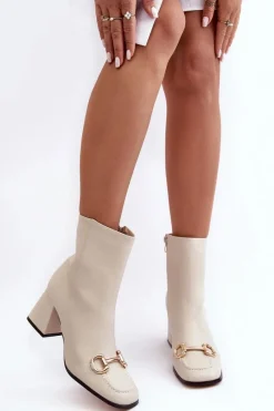 Botki Na Słupku|Brązowe I Beżowe Botki><noscript><img width=