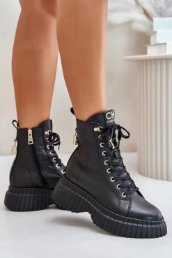 Damskie Trapery|Botki Skórzane><noscript><img width=