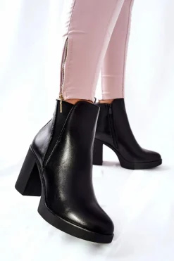 Botki Na Słupku|Czarne Botki><noscript><img width=