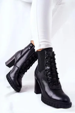 Botki Sznurowane|Botki Na Słupku><noscript><img width=