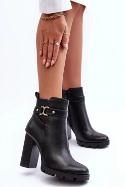 Botki Na Słupku|Czarne Botki><noscript><img width=