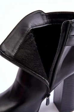 Botki Na Słupku|Czarne Botki><noscript><img width=